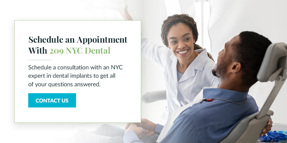 Schedule an Appointment With 209 NYC Dental