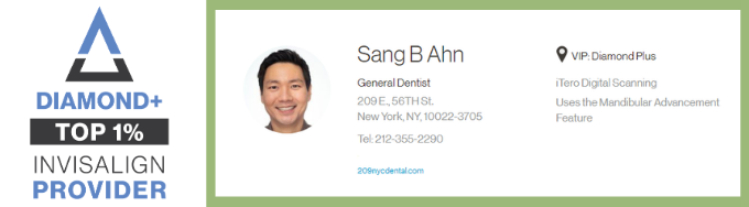 Dr Ben Ahn (209 NYC Dental) VIP Diamond Plus Invisalign Provider