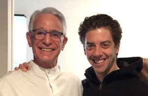 Dr. Kafko of 209 NYC Dental with Manhattan Celebrity patient- Christian Borle