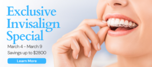 Exclusive Invisalign Special - Invisalign Discount- Savings up to $2800.