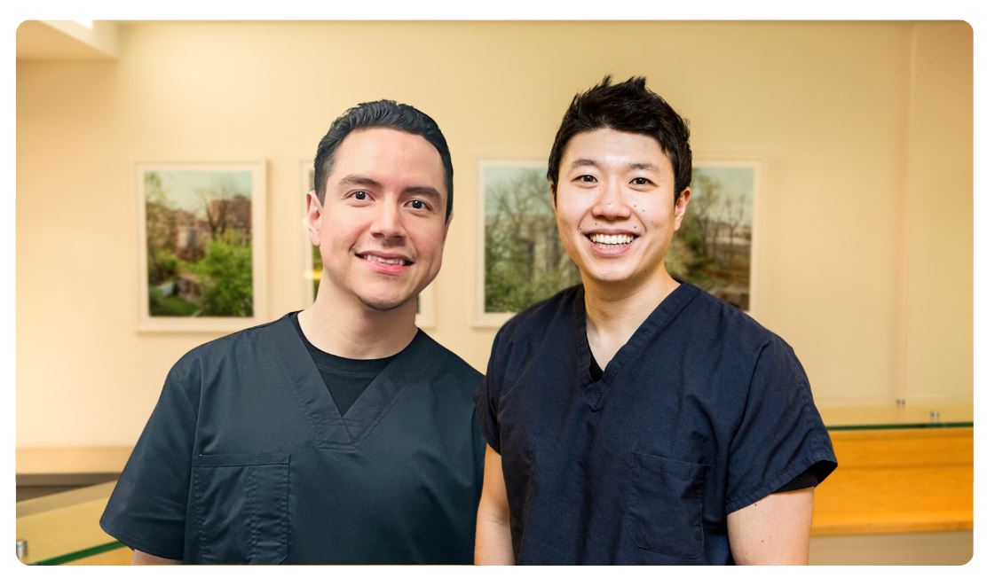Dr Jin Wang & Michael Villa - periodontists & implant specialists in Manhattan Midtown East